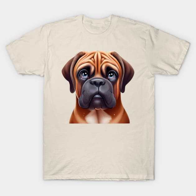 Fur-endly Boerboel T-Shirt by Art By Mojo